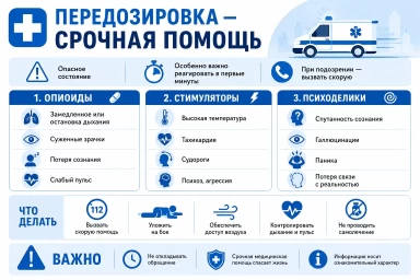 Помощь при передозировке в Дрезне