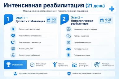 Реабилитация за 21 день в Дрезне